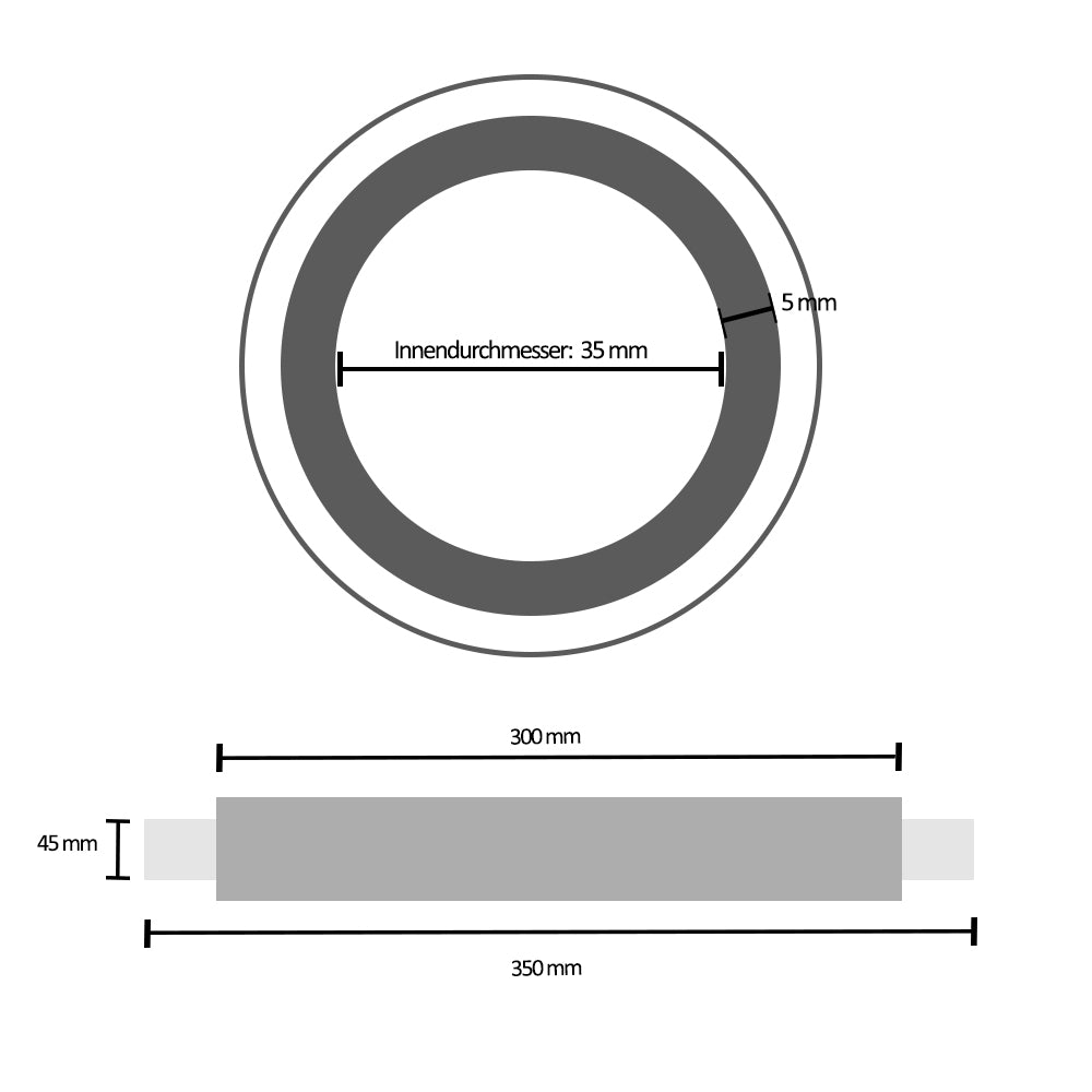 Aluminiumfolie Gastro Professionell Alufolie 300 mm x 80 m, 11 my, 800 g