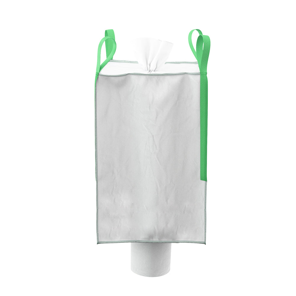 Big Bag 90x90x200 cm, 1.250 kg, SF 5:1, Schürze-Oben und Auslauf 35x50
