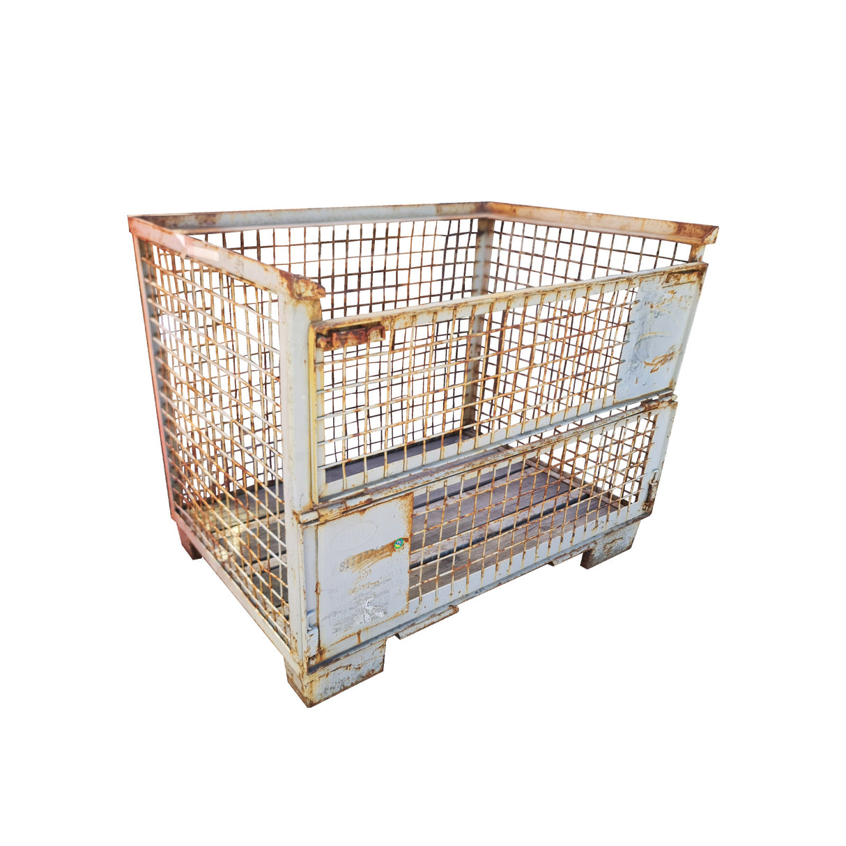 Gitterbox 800x1200x800mm - 1.500 kg, gebraucht - 2. Wahl (nicht tauschfähig)