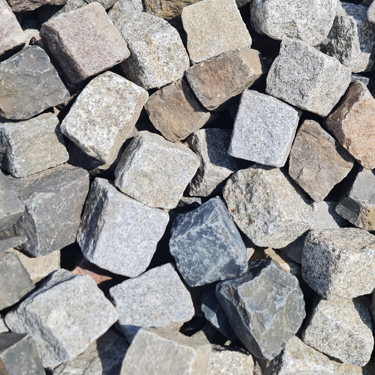 Granitpflaster 9x11 cm