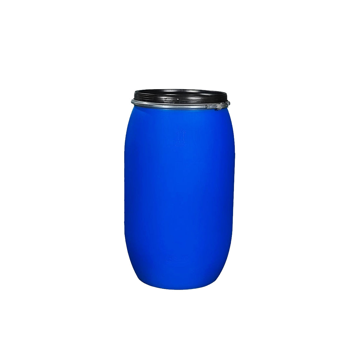 Kunststofffass Deckelfass HDPE 220 L blau