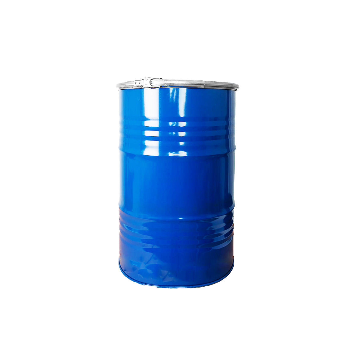 Stahlblech Deckelspundfass 216 L blau
