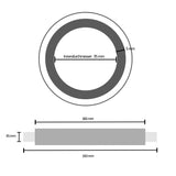 Aluminiumfolie Gastro Professionell Alufolie 300 mm x 80 m, 11 my, 800 g