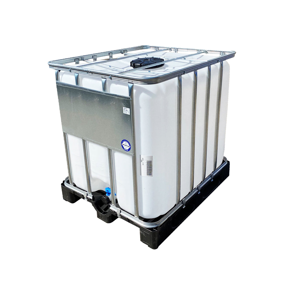 IBC Container 600 L Wassertank, Kunststoffpalette, 1. Wahl, gereinigt