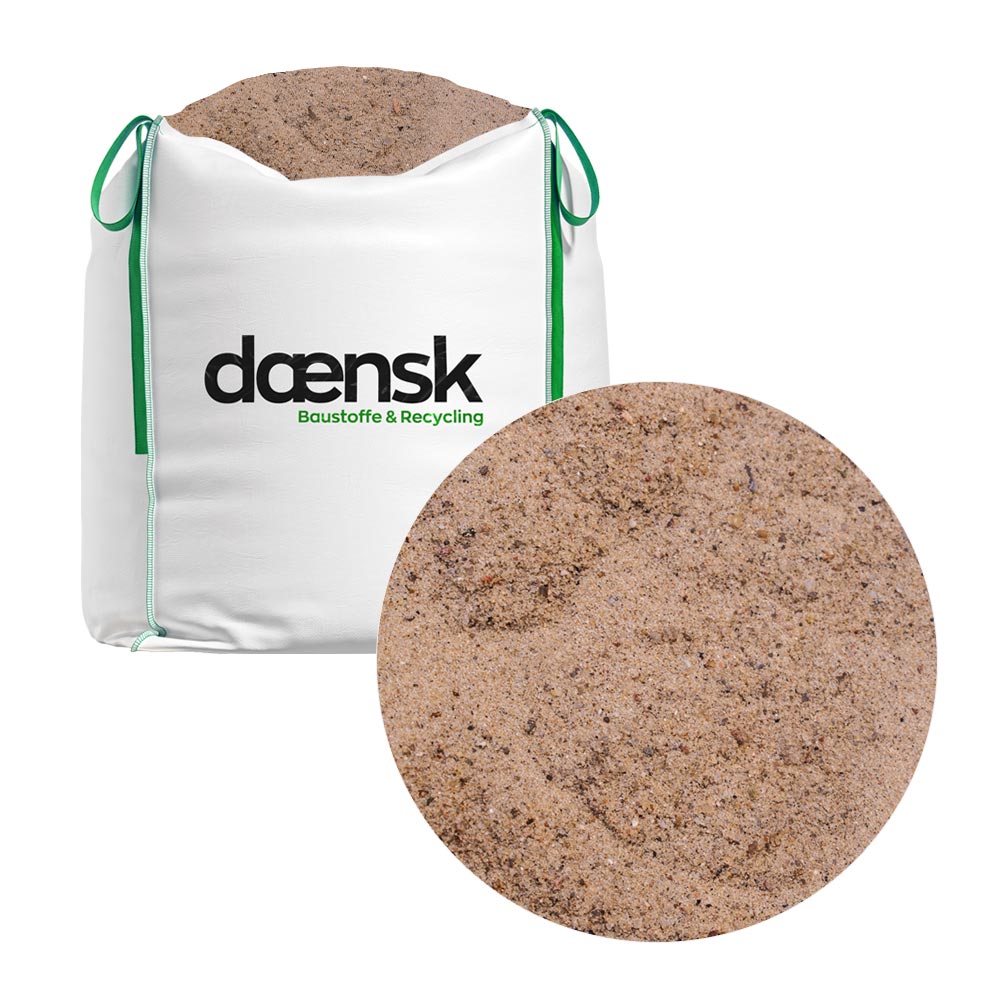 Streugut Sand 0-2 mm gewaschen im Big Bag - kaufen bei – daensk